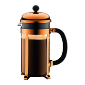 Francoska stiskalnica Bodum Chambord 1000ml bakrena