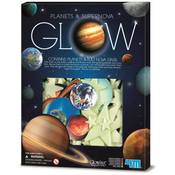 Svetleči planeti - komplet nalepk