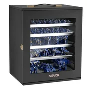 VEVOR Kovček za shranjevanje miniaturnih predmetov 410x330x445 mm rdeče in črno