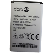 DORO doro akumulator za mobilni telefon 1370\, 1372\, 2404 1000 mAh, (20422183)