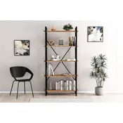 Hanah Home Nero Elite polica za knjige, smeda