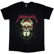 Metallica Majica Santa Horns Unisex Black XL