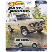 shumee Hot Wheels Premium Toyota Land Cruser HITRIČI IN DRZNI