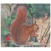 JVD Target Face Animal Squirrel