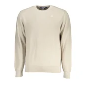 K-WAY BEIGE MEN'S SWEATER