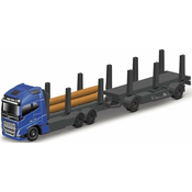 Maisto - Mini delovni stroji, prikolica za sečnjo Volvo FH16