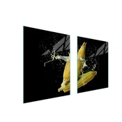 shumee STEKLENA ZAŠČITNA PLOŠČA ZA ŠTEDILNIK 85x52 CORN