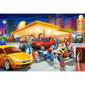 CASTORLAND Puzzle Bencinska postaja MAXI 40 kosov