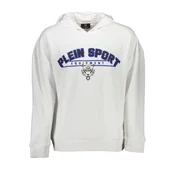 PLEIN SPORT SWEATSHIRT WITHOUT ZIP MAN WHITE