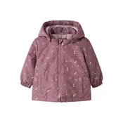 NAME IT Prehodna jakna NBFMAXI zelena/mauve/pitaja/bela