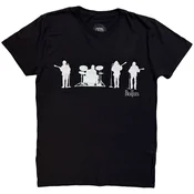 The Beatles Saville Row Line Up Silhouette Black M Majica