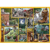 Gibsons - Puzzle Otroške pesmice skozi čas - 1 000 kosov