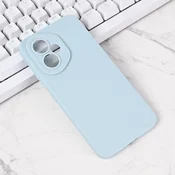 Silikonska maska za Honor 400 Pro Camera, Svetloplava