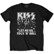 Kiss Let Me Go Black XL Majica