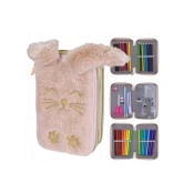 Astra Tristopenjski peresnik AstraBAG FLUFFY BUNNY s polnilom, AC31, 503024083