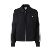 Calvin Klein Jeans Jopa na zadrgo pegasto siva/črna