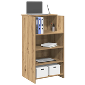 Recepcijski stol Artisan hrast 55x50x103,5 cm izradeno drvo