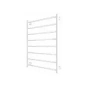Kupaonski radijator za peškire INOX FLAT 163W/230V 77x53 cm inox/bela
