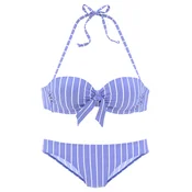 VIVANCE Bikini svetlo modra/bela