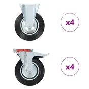 Kotacici 8 kom 200 mm