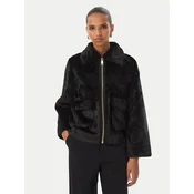 Rinascimento Krzno CFC0127150003 Črna Regular Fit