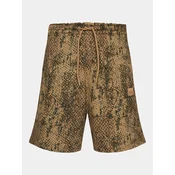 Alpha Industries Športne kratke hlače Essentials 146363C Rjava Regular Fit
