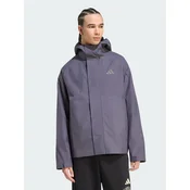 adidas Zimska jakna Essentials Packable KS7700 Temno siva Loose Fit