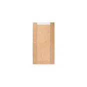 Papirnata vrečka (PAP/PP) z okencem 15+6 x 29 cm [1000 kosov]