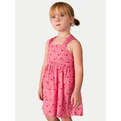 Mayoral Poletna obleka 3944 Roza Regular Fit