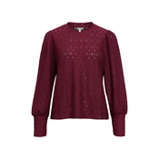 OBJECT Bluza OBJLAILA vinsko rdeča