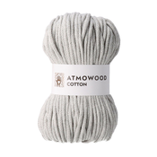 Atmowood cotton 5 mm - siva