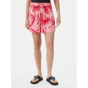 Liu Jo Beachwear Kratke hlače iz tkanine VA5126 T2961 Roza Relaxed Fit