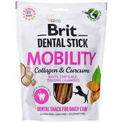 NEW BRIT Dental Stick Mobility Curcum & Collagen priboljšek za pse - 251 g
