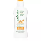 Babaria SOLAR PIEL SENSIBLE leche solar SPF50 100 ml