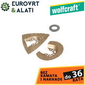 WOLFCRAFT Brusni listovi 2/1 3993000