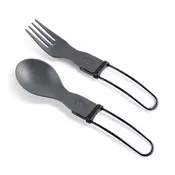 GSI Outdoors Tekk Folding Cutlery Set kamping pribor, siva