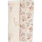 Bubaba by FreeON tetra plenica muslin 2/1, beige slonček, 70 x 70 cm beige