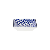 MADAME COCO Reve Bleu Cinija za serviranje, 12.2X3.2cm, Plavo-bela