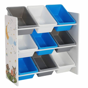 KONDELA Organizator igrač Darling Tip 3 - barvna kombinacija/vzorec