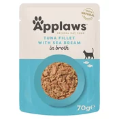 Applaws Applaws mačka tuna i šaran u bujonu 70g