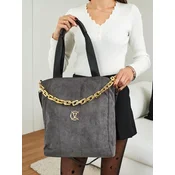 Resti Womens shopper bag eco suede Twilight Life