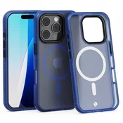 Spacecase HIBRIDNI OVITEK SPACECASE ZA IPHONE 16 PRO ZA MAGSAFE TEMNO MODER, (21967317)