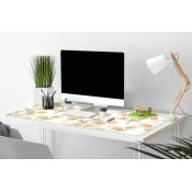 Decormat Podloga za pisalno mizo Branches with leaves 120x60 cm