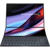 ASUS ZenBook Pro 14 Duo OLED UX8402VU-P1097X Tech Black, Core i9-13900H, 32GB RAM, 1TB SSD, GeForce RTX 4050, DE