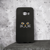 Ovitek Cat za Samsung Galaxy S6 Edge, Teracell, črna