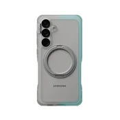 Maskica za Samsung Galaxy S25 Plus Ples Arche TwoFace Mag Stand Silver/ Powder Blue