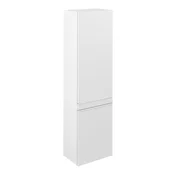SITIA 2 vratni visoki skladiščni prostor 46,7x172x32cm, levo/desno/bela mat - Bela mat barva - 46,4x172x32 cm - Sapho - SITIA - 24 - MDF/laminat - 464 - 1720 - 320 - 14