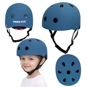 Trike Fix Otroška kolesarska čelada z LED osvetlitvijo 48–54 cm IK-KX2814_3