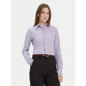 Polo Ralph Lauren Srajca 211941509003 Vijolična Slim Fit