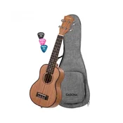 Sopran ukulele Premium Mahagonij za LEVIČARJE(s torbo in trzalicami) HH 2026L